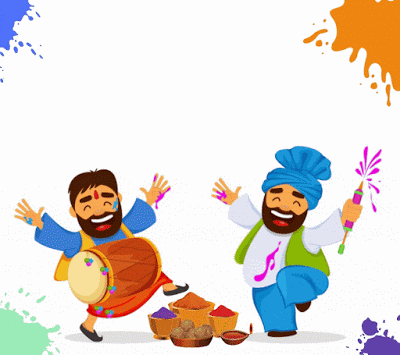 Happy Holi Animated Images