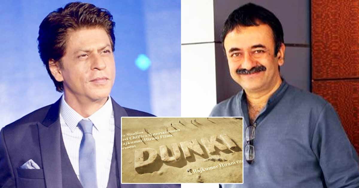 निर्देशक राजकुमार हिरानी के साथ शाहरुख खान और तापसी पन्नू की फिल्म डंकी शीर्षक