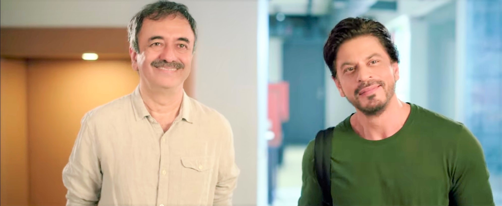 निर्देशक राजकुमार हिरानी के साथ शाहरुख खान और तापसी पन्नू की फिल्म डंकी शीर्षक