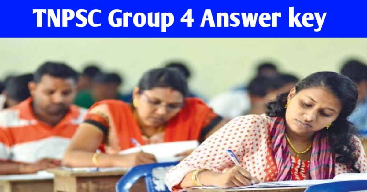 TNPSC Group 4 Answer Key 2022 & Solved Question Paper Sheet