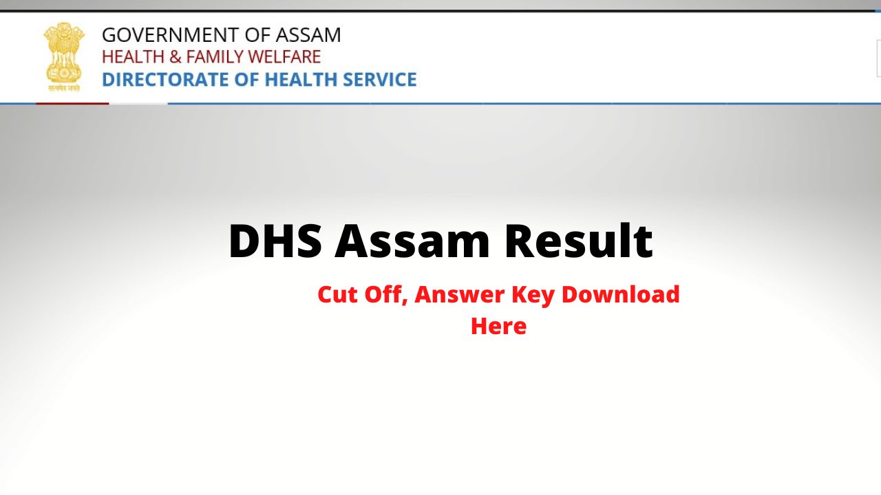 DHS Assam Grade 3 & 4 Exam Answer Key 2022