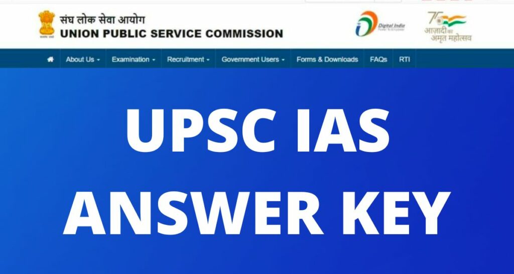 UPSC CMS Answer Key 2022