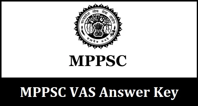 MPPSC VAS Answer Key 2022