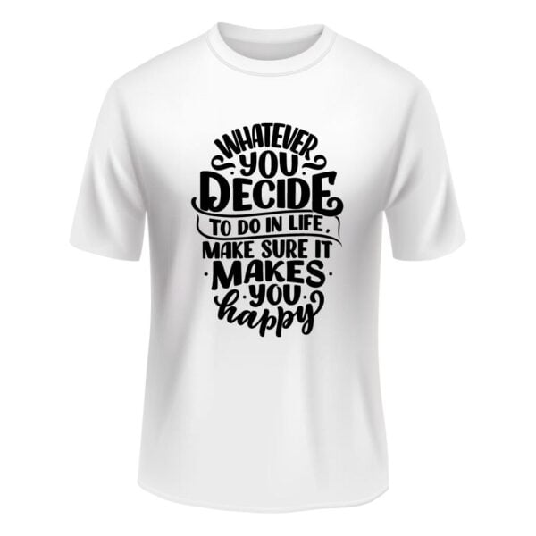Round Neck Trendy Sensational Tshirt For Men And Women - Unisex