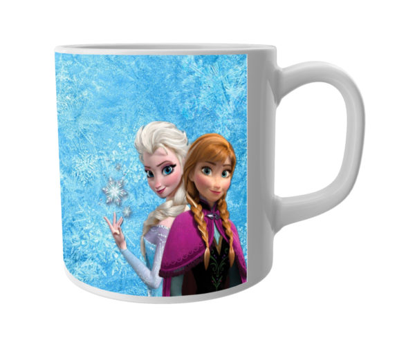Frozen Elsa Anna White Ceramic Mug/Cup