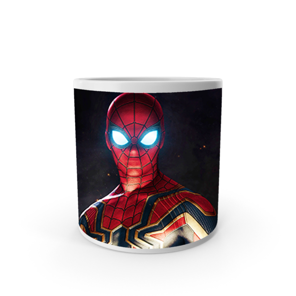 Spiderman Cartoon White Ceramic Coffee Mug for Kids. - Image 3