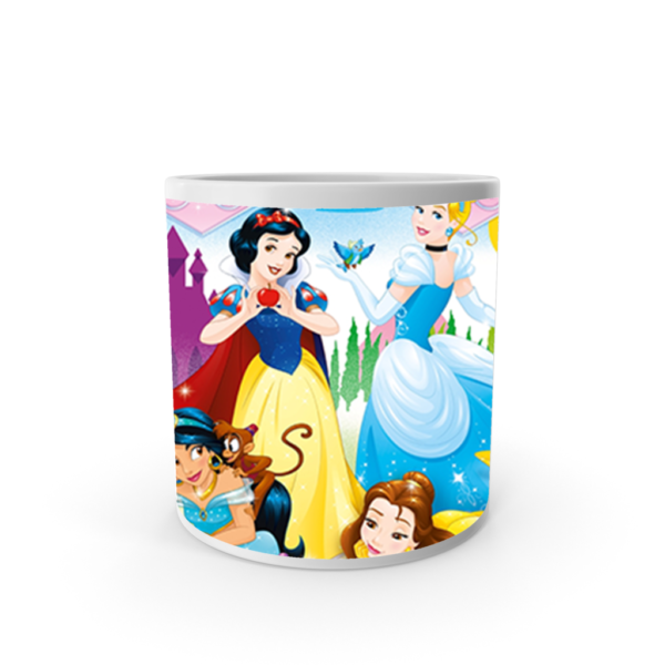 Product Guruji White Ceramic Dolls Cartoon Design on Mug for Kids. - Image 3