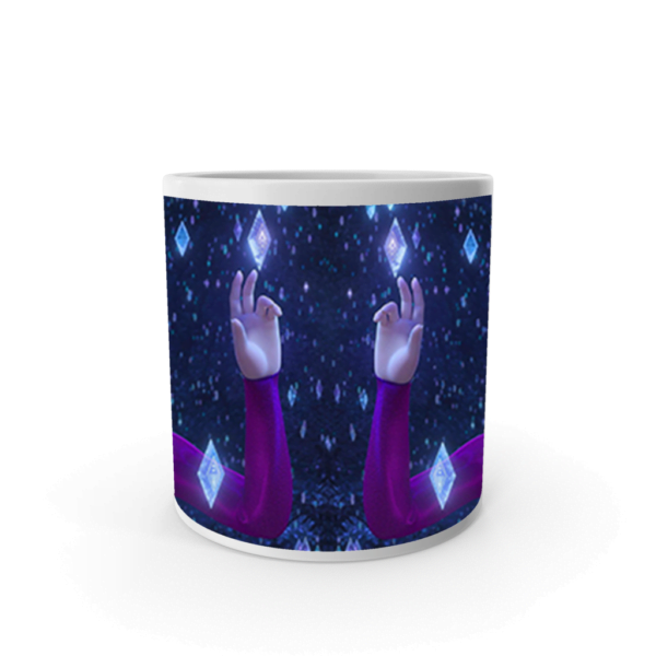 Product Guruji White Ceramic Elsa Doll Cartoon on Coffee Mug for Kids. - Image 3
