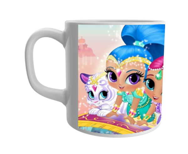 Product Guruji White Ceramic Doll Toon on Coffee Mug for Kids/Gift.…