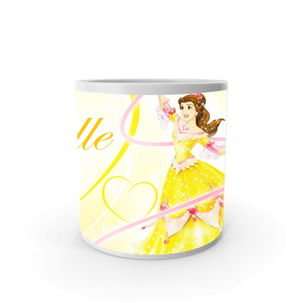 Product Guruji Belle doll Cartoon White Ceramic Coffee/Tea  Mug for Kids.… - Image 3