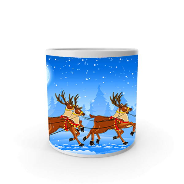 Product Guruji 'SANTA CLAUS'  Print White Ceramic Coffee/Tea Mug for Kids.… - Image 3