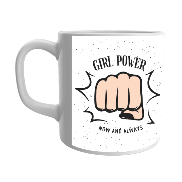 Product Guruji ‘Musicaly Text’ Print White Ceramic Coffee Mug for Girls...