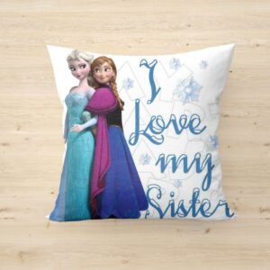 Elsa cushion with cushion cover for baby kids