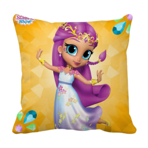 Product Guruji - Barbie doll Toons & Characters Cushion 12x12 with filler for kids