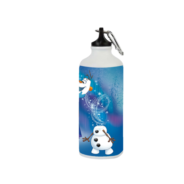Product guruji Elsa frozen Cartoon Doll White Sipper Bottle 600ml For Kids/Gifts... - Image 2