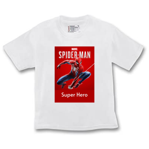 Spidermen Superhero Cartoon Tshirt for Boys, Cartoon Tshirts for Kids… - Image 2