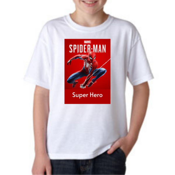 Spidermen Superhero Cartoon Tshirt for Boys, Cartoon Tshirts for Kids…