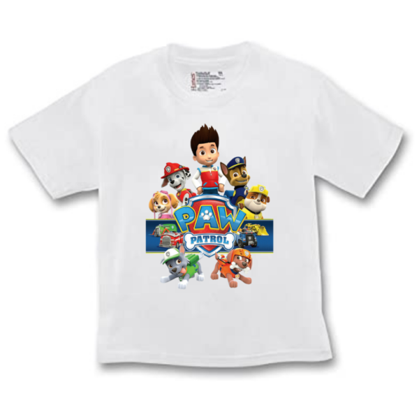 Paw Patrol Cartoon Tshirt for Boys, Cartoon Tshirts for Kids… - Image 2