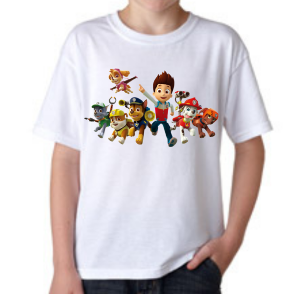 Paw Patrol Cartoon Tshirt for Boys, Cartoon Tshirts for Kids…