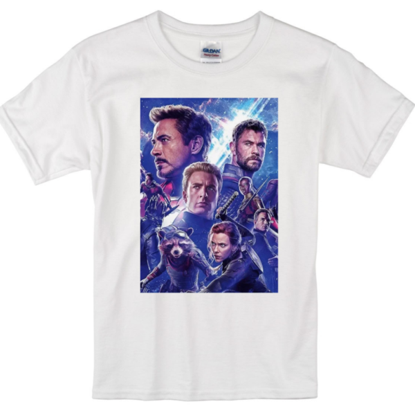 Marvel Avengers superhero cartoon Tshirt for Boys, Cartoon Tshirts for Kids. - Image 2