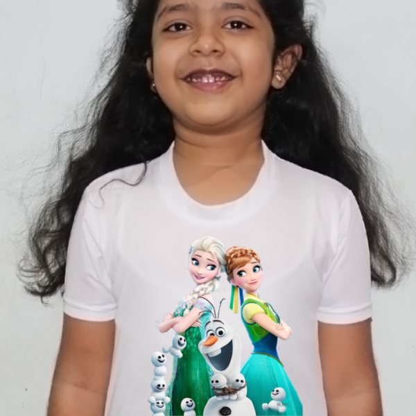 Doll Cartoon Design Tshirt For Girls, Cartoon Tshirt For Girls.. - Image 2