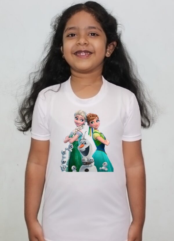 Doll Cartoon Design Tshirt For Girls, Cartoon Tshirt For Girls..