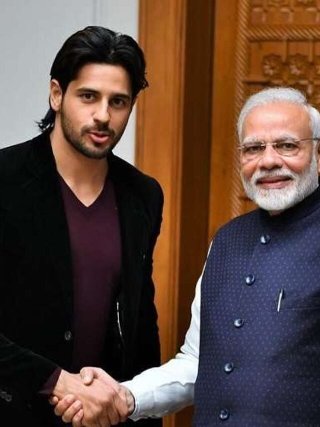 पीएम नरेंद्र मोदी से मुलाकात पर सिद्धार्थ मल्होत्रा “यह विशेष था”