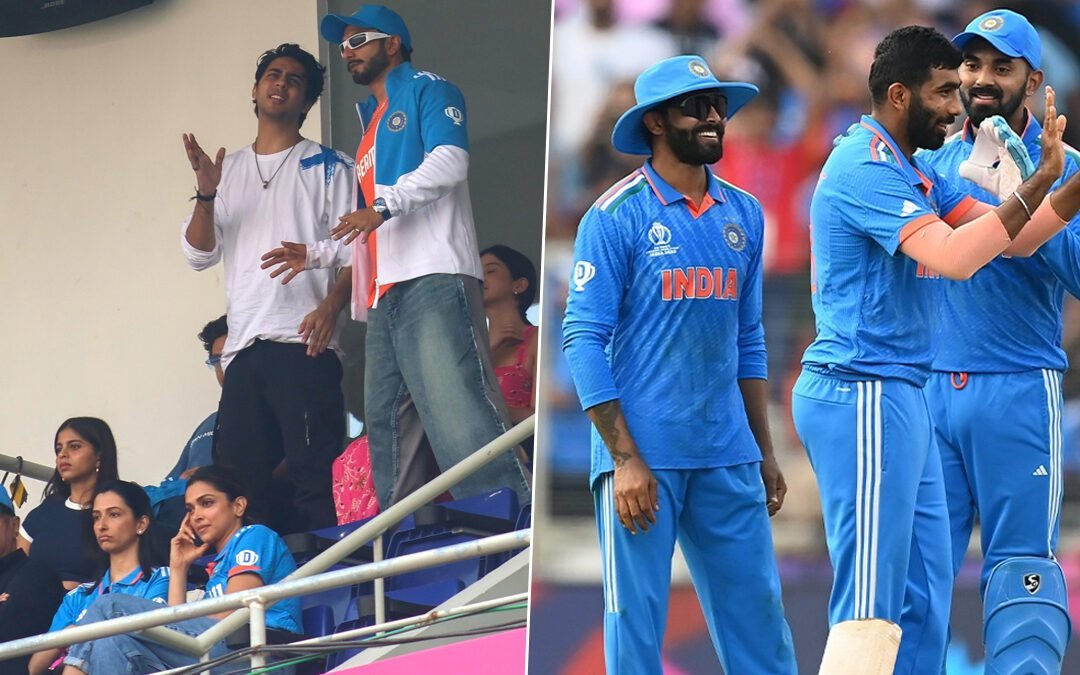 ऑस्ट्रेलिया के खिलाफ विश्व कप फाइनल में भारत की हार के बाद निराश दिखे आर्यन खान