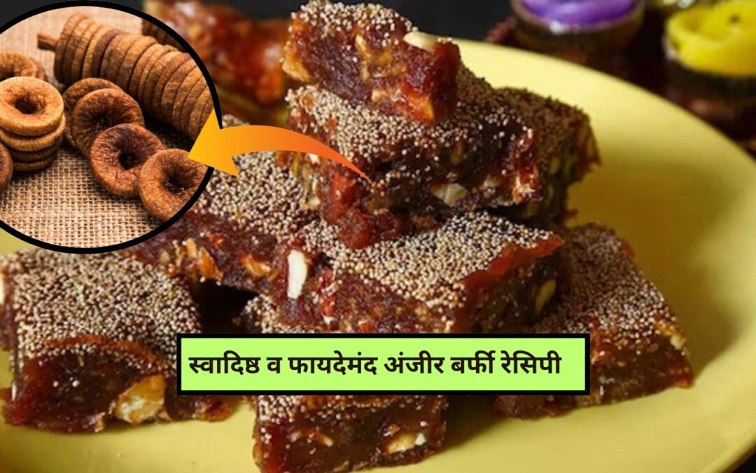 Delicious Anjeer Barfi Recipe - Homemade Fig Dessert