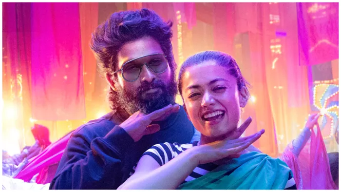 पुष्पा के साथ रोमांटिक हुईं श्रीवल्ली