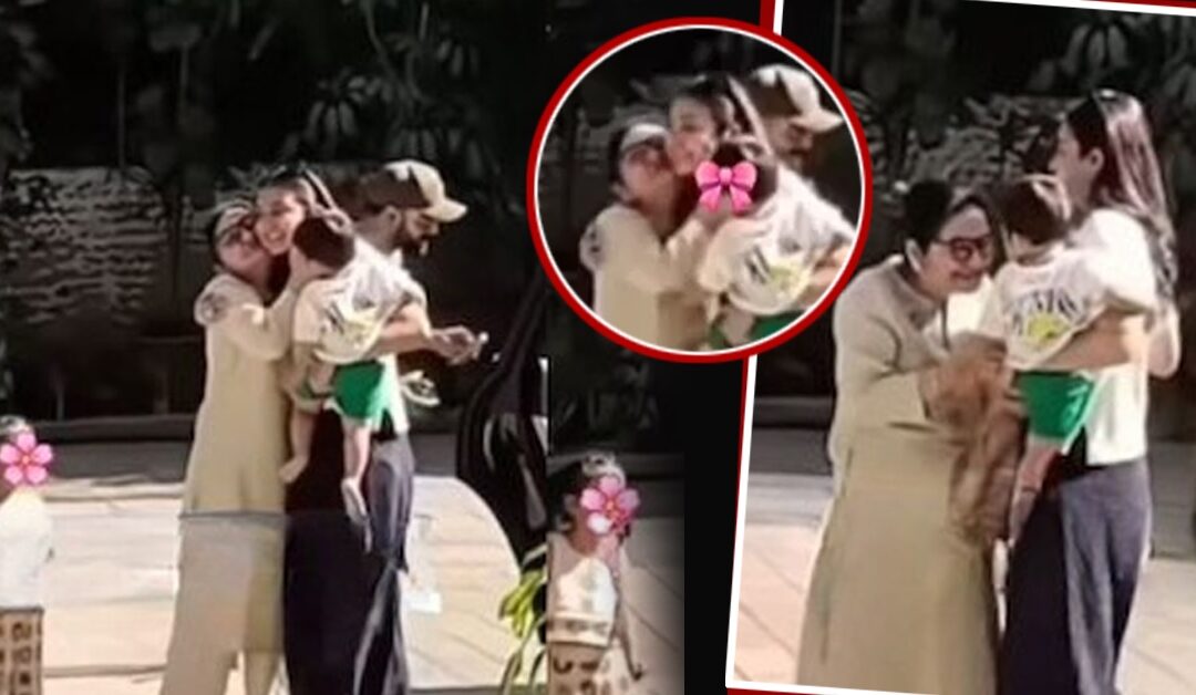 विराट कोहली अनुष्का शर्मा फैमिली वीडियो वायरल, अकाय वामिका के साथ प्यारे पल, बॉलीवुड स्टार कपल, सोशल मीडिया सनसनी, विराट-अनुष्का की खास झलक