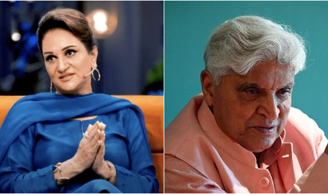 Javed Akhtar reaction Jammu Kashmir attack Bushra Ansari reprimanded Bollywood reaction controversy India Pakistan