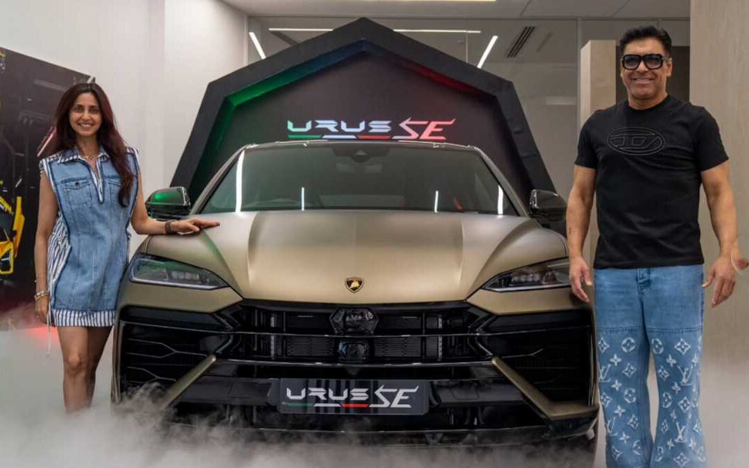 Ram Kapoor Lamborghini Urus SE, Indian celebrity luxury car, Lamborghini worth 5 crore, Bollywood actor car collection, Lamborghini India launch