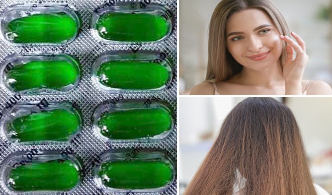 vitamin E capsule benefits for glowing skin anti-aging remedy home skincare tips flawless face natural skin glow