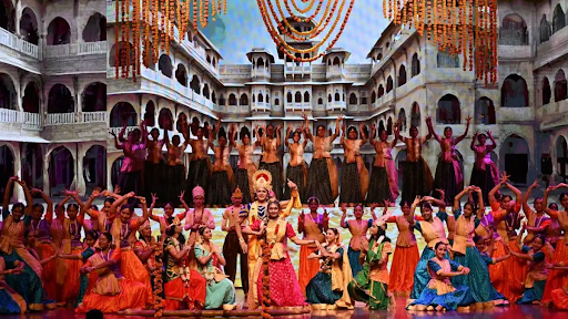 Sita Charitam Mumbai premiere 2024 NMACC grand theatre emotional performance Dharavi kids cultural stage show