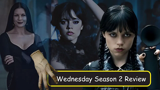 Wednesday Season 2 Hindi Review Netflix series Jenna Ortega Wednesday Addams suspense thriller web series