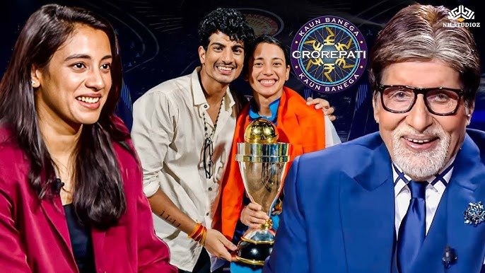 Smriti Mandhana KBC 17 special episode Amitabh Bachchan Indian women cricket team Smriti Mandhana wedding news trending sports celebrity update