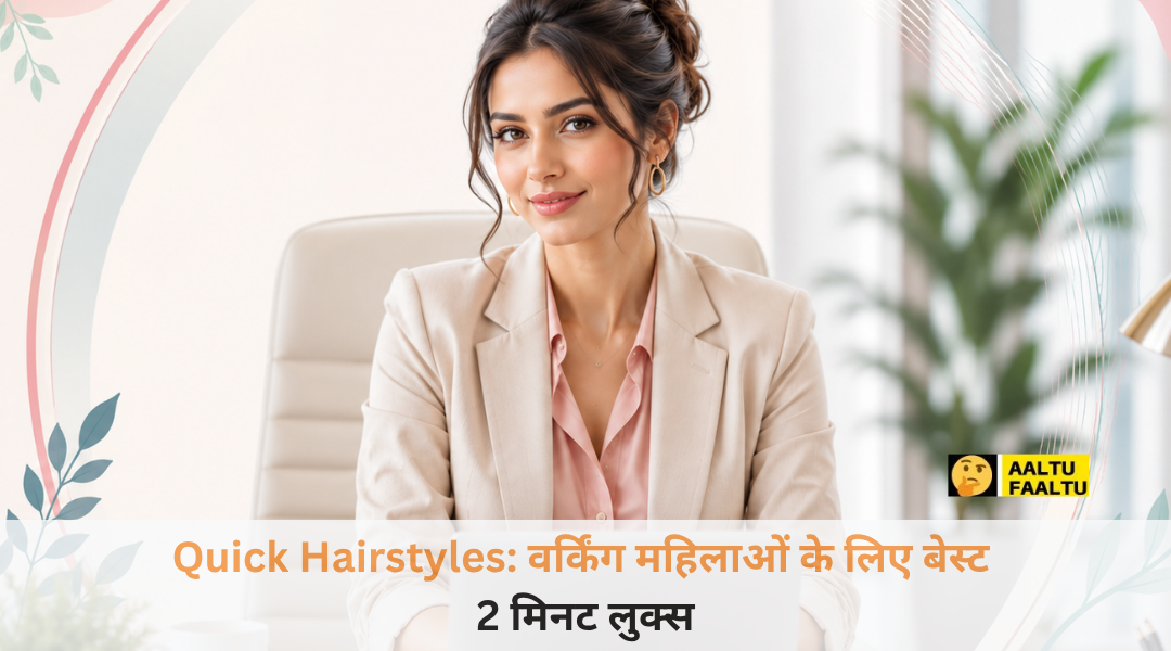 सुबह की भागदौड़ खत्म! वर्किंग वीमेन के लिए बेस्ट हैं ये Quick Hairstyles, मात्र 2 मिनट में मिलेगा बॉस लेडी लुक