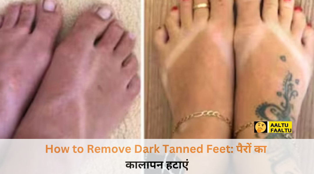 एक महिला अपने साफ, सुंदर और बिना टैनिंग वाले पैरों पर घर पर बना प्राकृतिक बेसन-हल्दी का पैक लगा रही है।