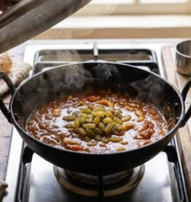 Forget Paneer and Peas! Make This Royal Raisin Curry with Rice for Dinner